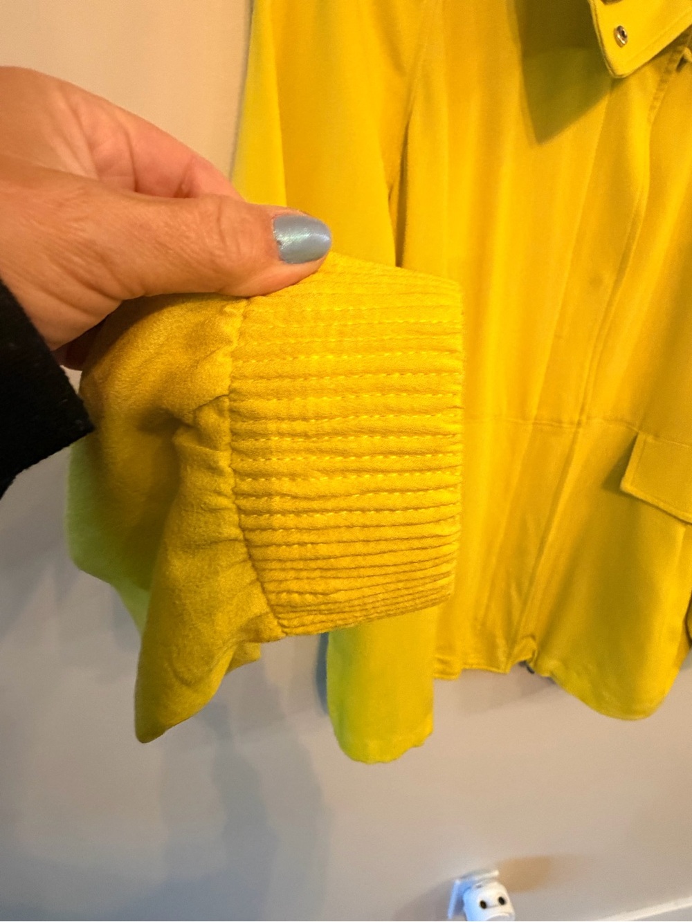 BABATON 100% Silk Chartreuse Utility Jacket | Aritzia Minimal Luxe - Picture 8 of 11